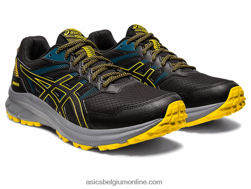 padverkenner 2 V6HXR2408 zwart/goudgeel Asics