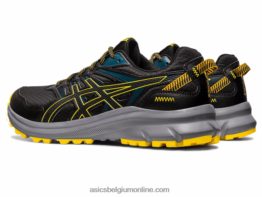 padverkenner 2 V6HXR2408 zwart/goudgeel Asics