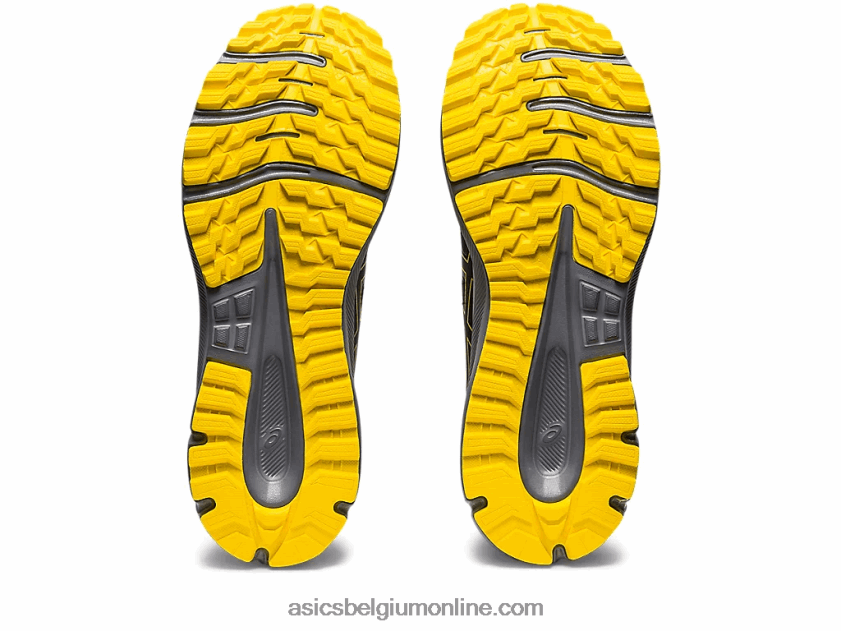 padverkenner 2 V6HXR2408 zwart/goudgeel Asics