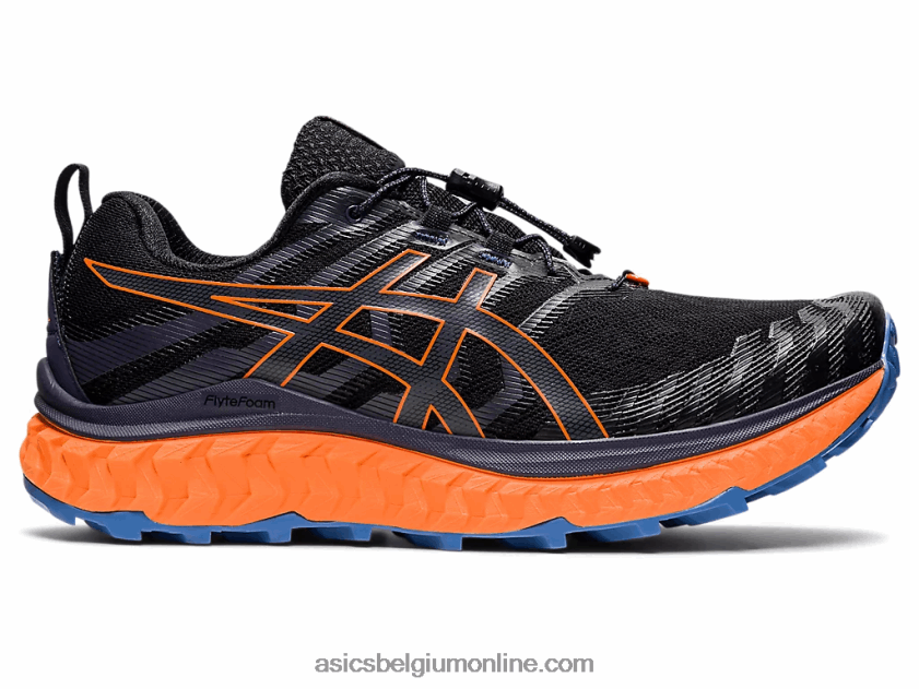 trabuco max V6HXR21485 zwart/schokkend oranje Asics