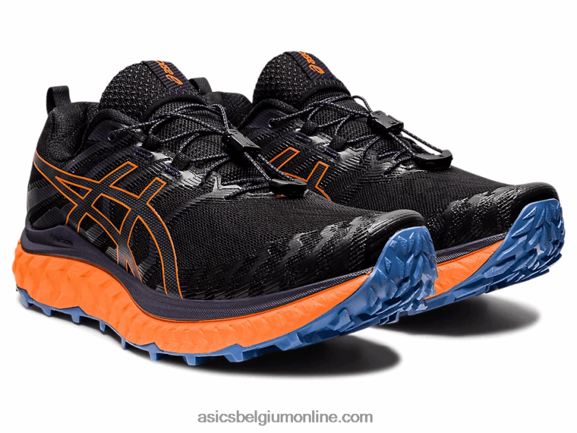 trabuco max V6HXR21485 zwart/schokkend oranje Asics