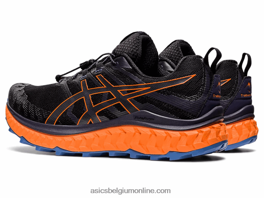 trabuco max V6HXR21485 zwart/schokkend oranje Asics
