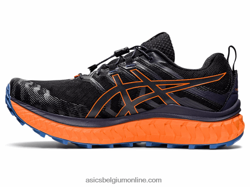 trabuco max V6HXR21485 zwart/schokkend oranje Asics