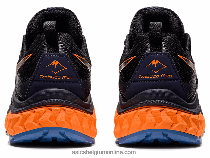 trabuco max V6HXR21485 zwart/schokkend oranje Asics