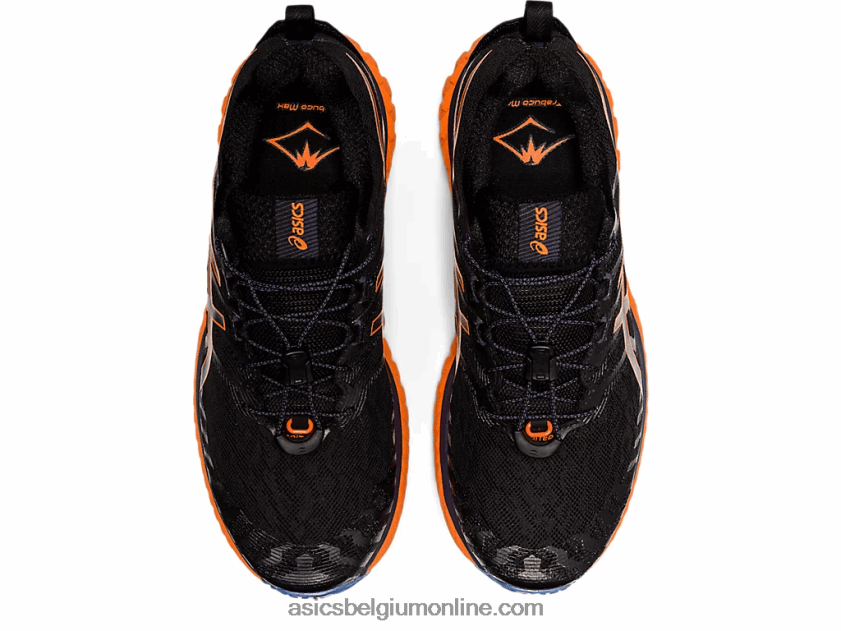 trabuco max V6HXR21485 zwart/schokkend oranje Asics