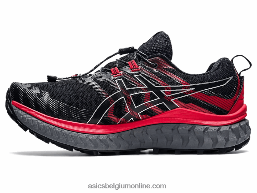 trabuco max V6HXR21862 zwart/elektrisch rood Asics