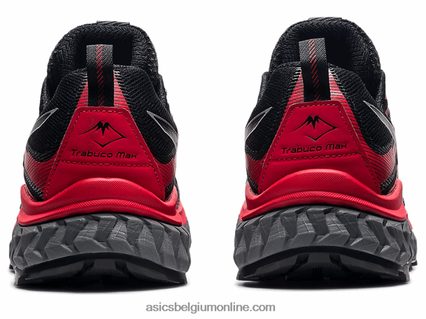trabuco max V6HXR21862 zwart/elektrisch rood Asics