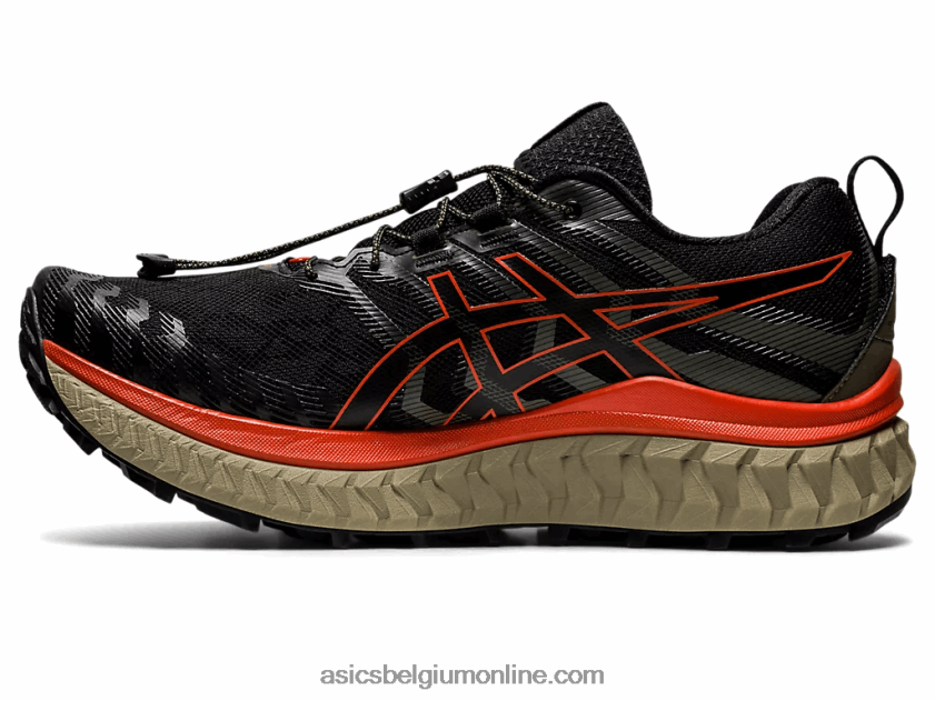 trabuco max V6HXR2929 zwarte/cherrytomaat Asics