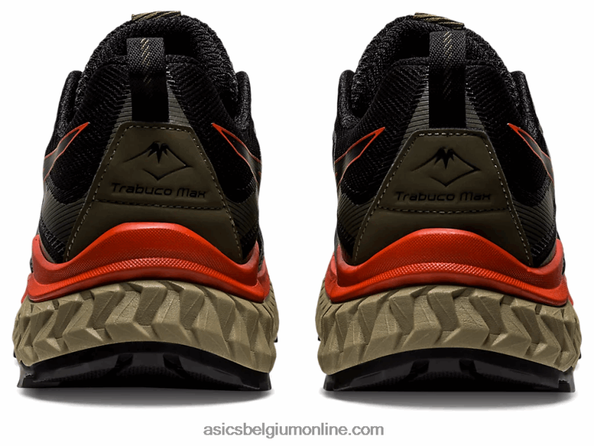 trabuco max V6HXR2929 zwarte/cherrytomaat Asics