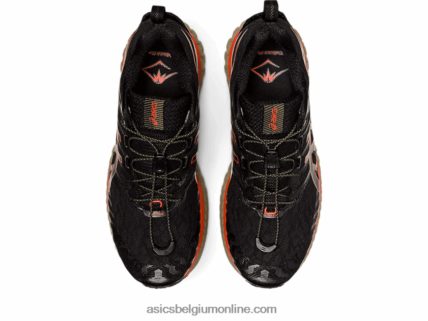 trabuco max V6HXR2929 zwarte/cherrytomaat Asics