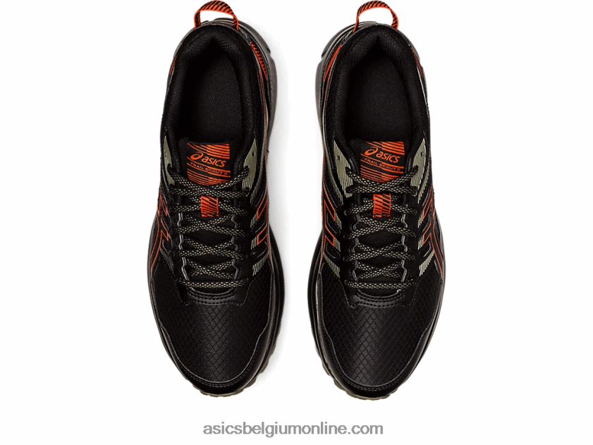 trailscout 2 extra breed V6HXR2768 zwarte/cherrytomaat Asics