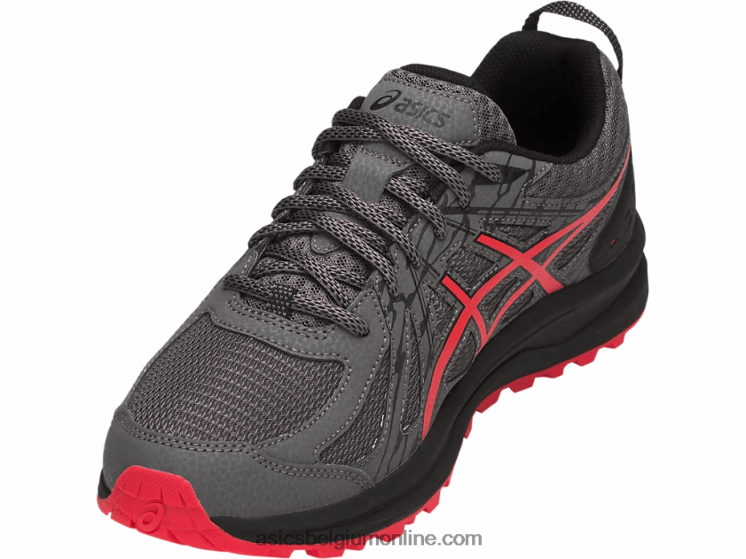 veelvuldig spoor V6HXR22074 koolstof/rood alarm Asics