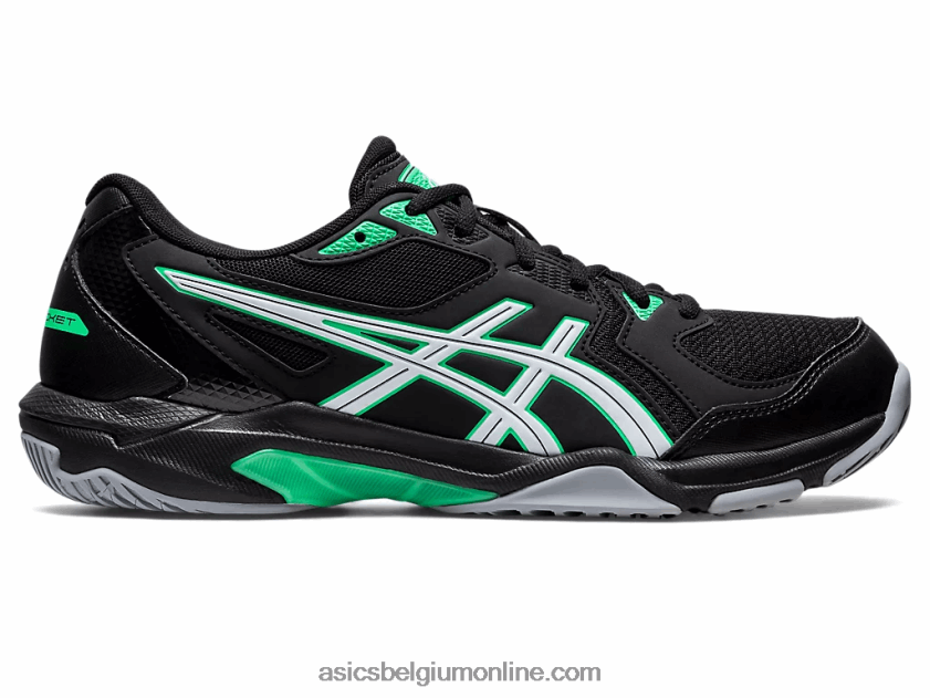gelraket 10 V6HXR21150 zwart/nieuw blad Asics