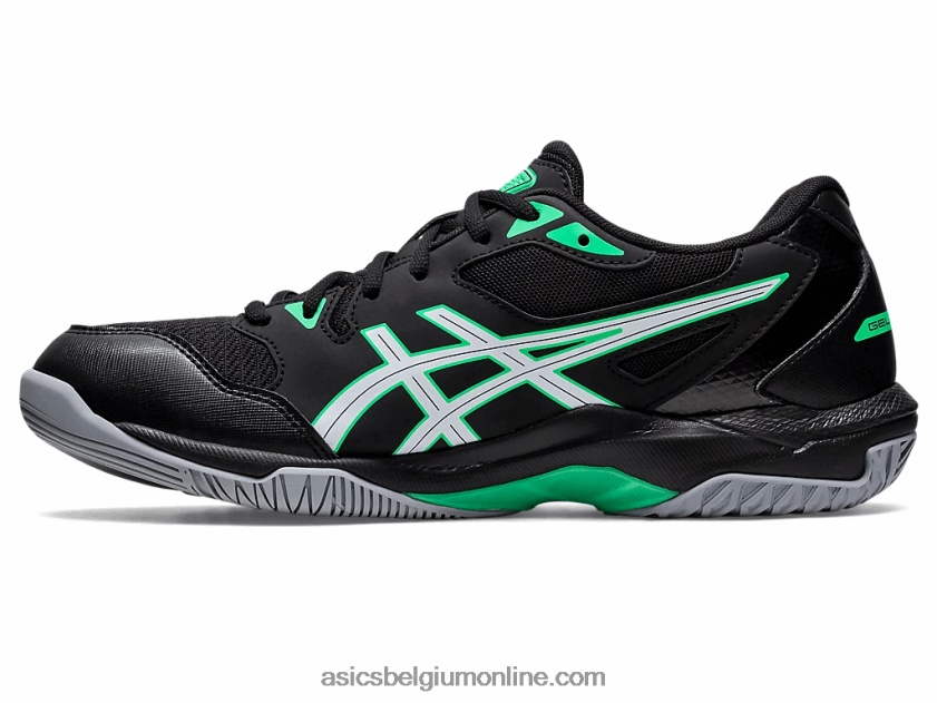 gelraket 10 V6HXR21150 zwart/nieuw blad Asics