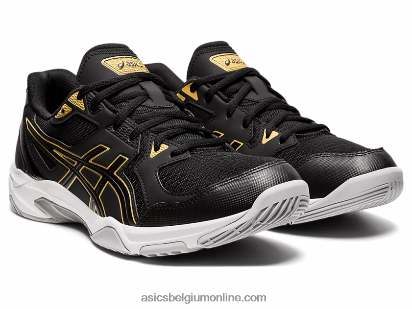 gelraket 10 V6HXR21888 zwart/puur goud Asics