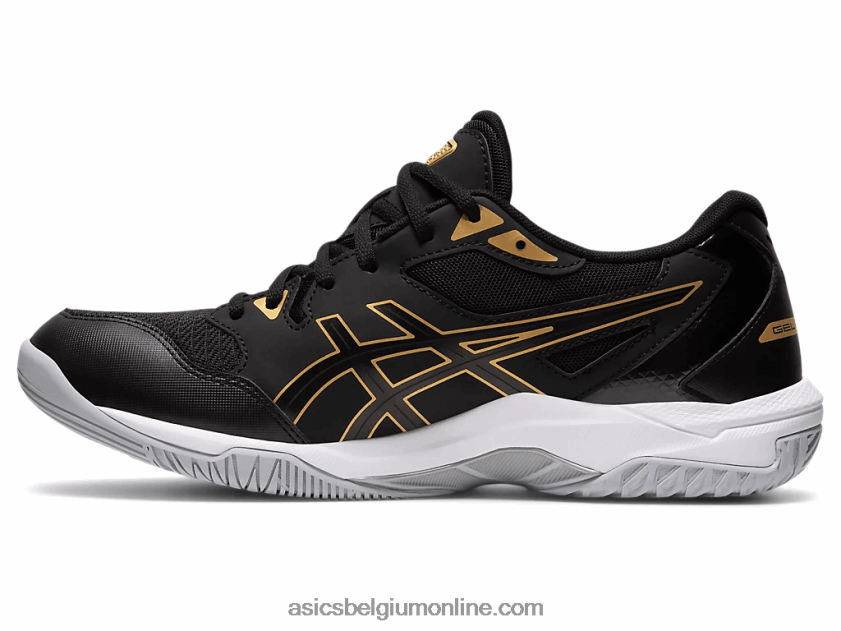 gelraket 10 V6HXR21888 zwart/puur goud Asics