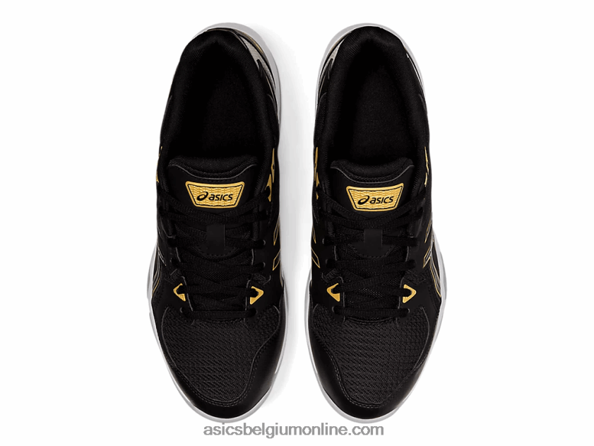 gelraket 10 V6HXR21888 zwart/puur goud Asics