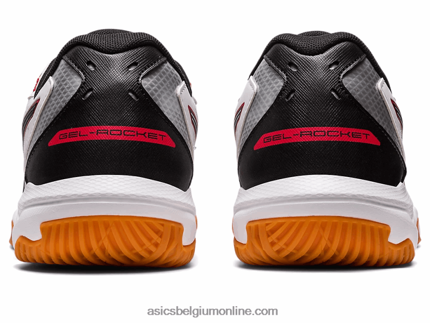 gelraket 10 V6HXR231 wit/klassiek rood Asics