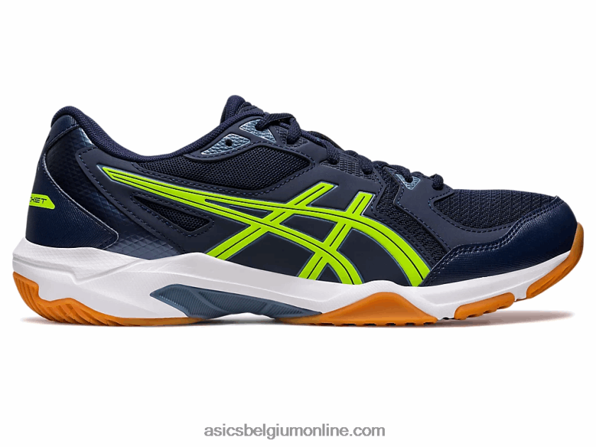 gelraket 10 V6HXR2407 middernacht/gevarengroen Asics