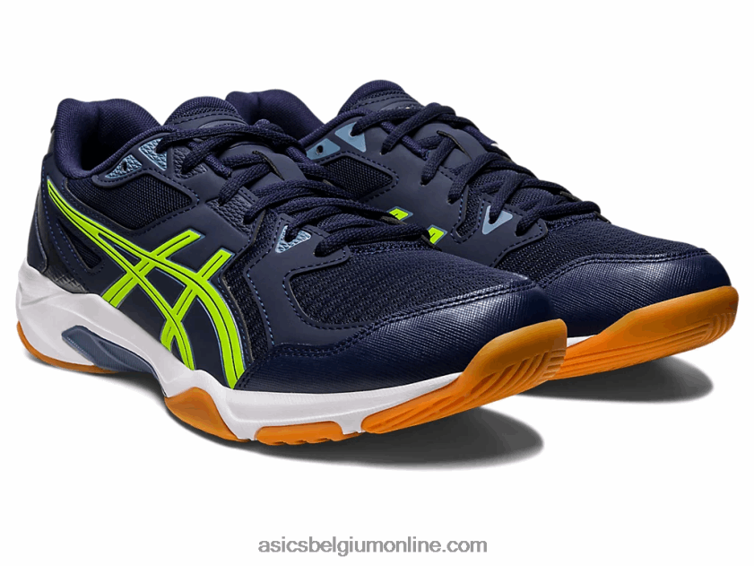 gelraket 10 V6HXR2407 middernacht/gevarengroen Asics