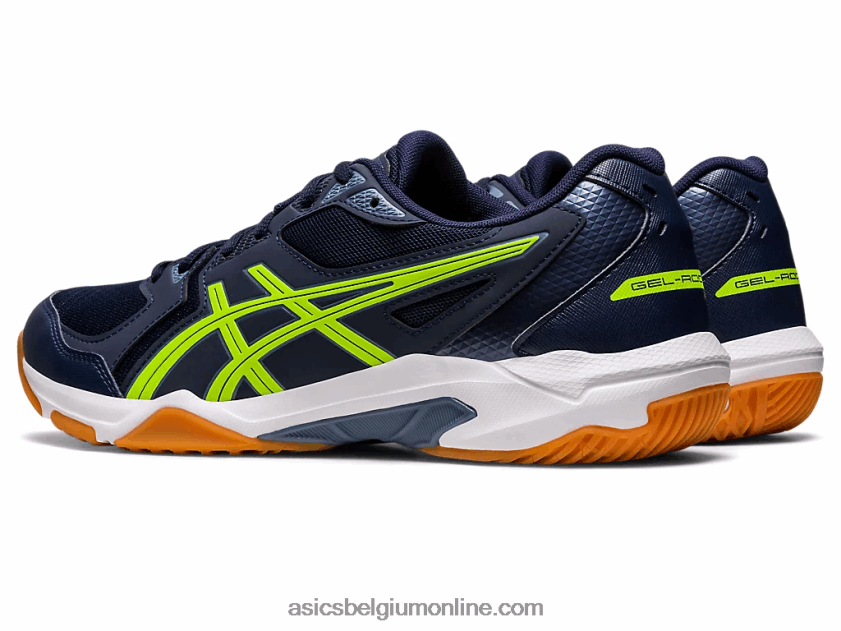 gelraket 10 V6HXR2407 middernacht/gevarengroen Asics