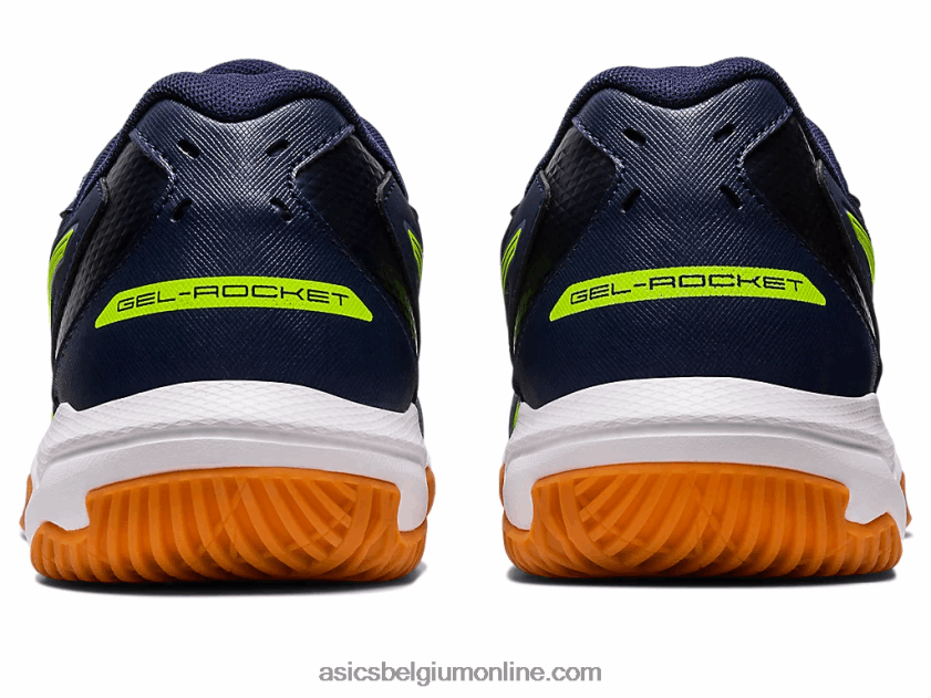gelraket 10 V6HXR2407 middernacht/gevarengroen Asics