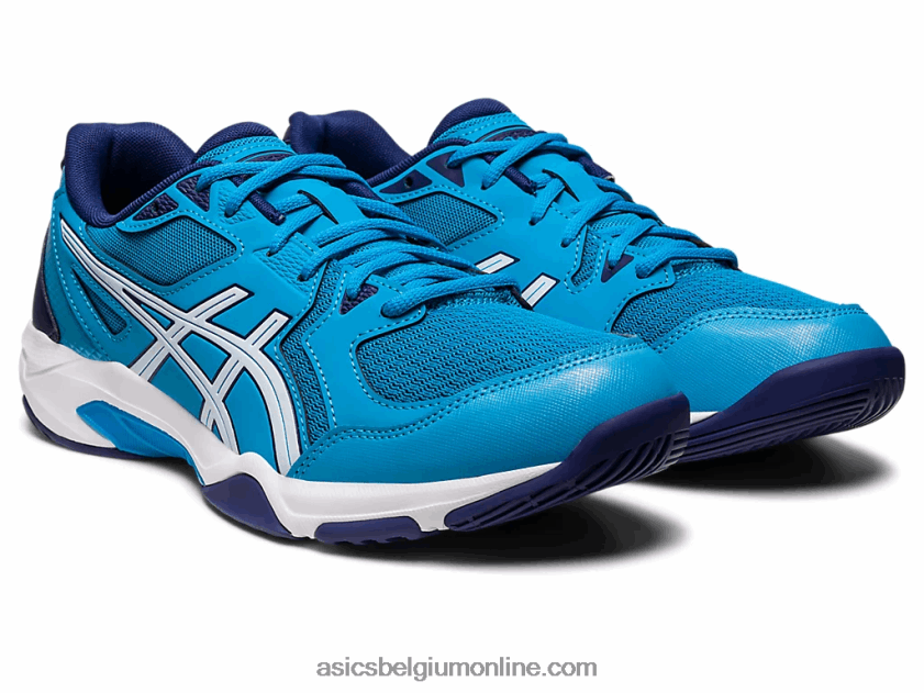 gelraket 10 V6HXR2461 eiland blauw/wit Asics