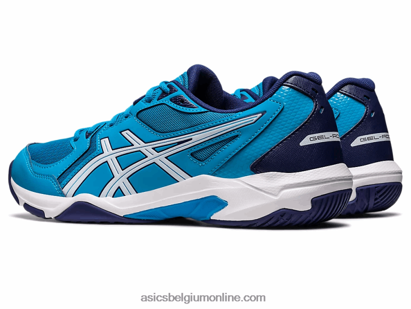 gelraket 10 V6HXR2461 eiland blauw/wit Asics