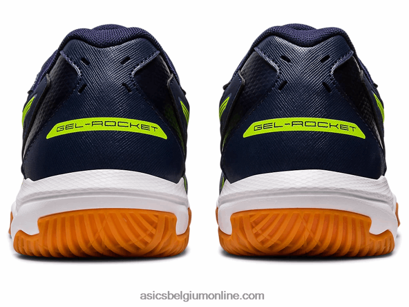 gelraket 10 breed V6HXR2442 middernacht/gevarengroen Asics