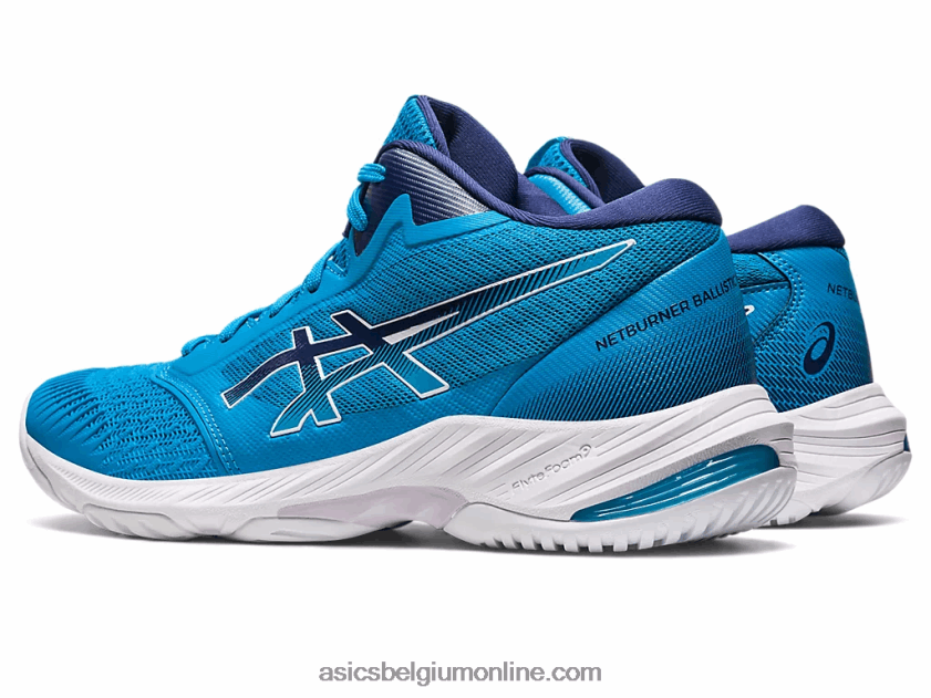 netburner ballistische ff mt 3 V6HXR2558 eilandblauw/indigoblauw Asics