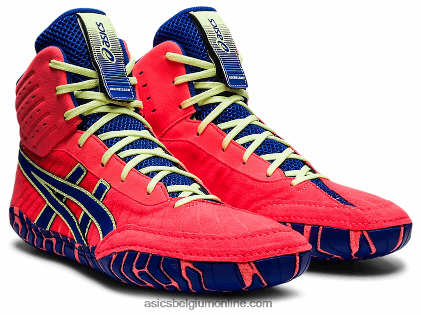 aanvaller 4 V6HXR21833 vlammend koraal/lapis lazuli blauw Asics