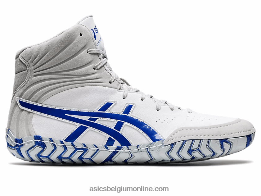 aanvaller 5 V6HXR21096 wit/lapis lazuli blauw Asics