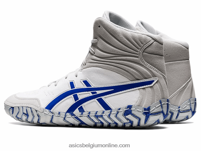 aanvaller 5 V6HXR21096 wit/lapis lazuli blauw Asics