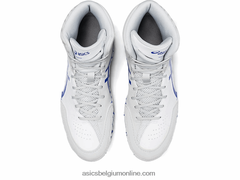 aanvaller 5 V6HXR21096 wit/lapis lazuli blauw Asics
