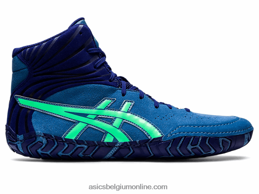 aanvaller 5 V6HXR21126 azuur/nieuw blad Asics