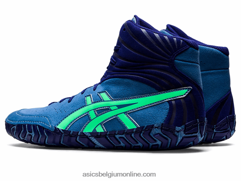 aanvaller 5 V6HXR21126 azuur/nieuw blad Asics