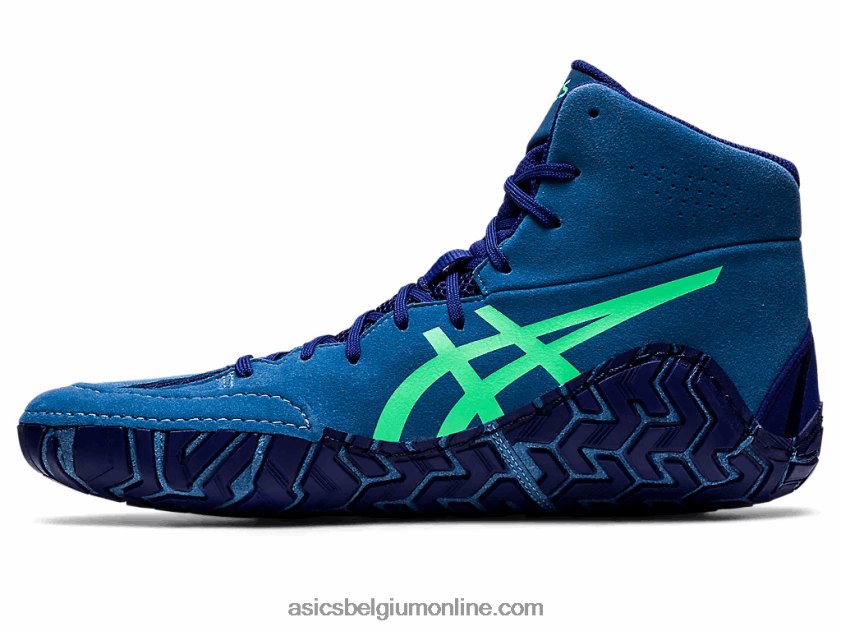 aanvaller 5 V6HXR21126 azuur/nieuw blad Asics