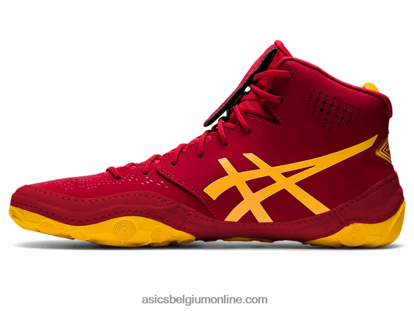 dan gevel evo 2 V6HXR21118 cranberry/saffraan Asics