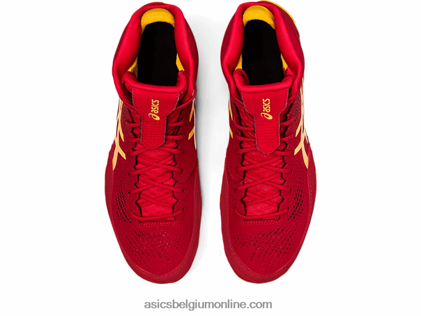dan gevel evo 2 V6HXR21118 cranberry/saffraan Asics