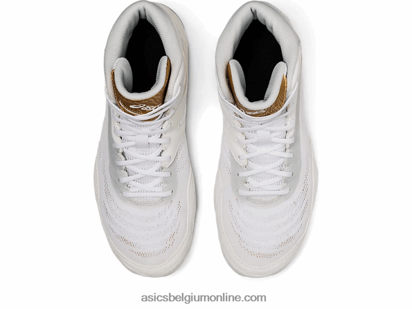 gespleten elite V6HXR2898 wit/puur goud Asics