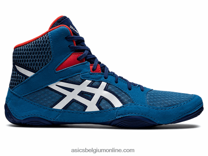 momentopname 3 V6HXR21144 azuurblauw/wit Asics