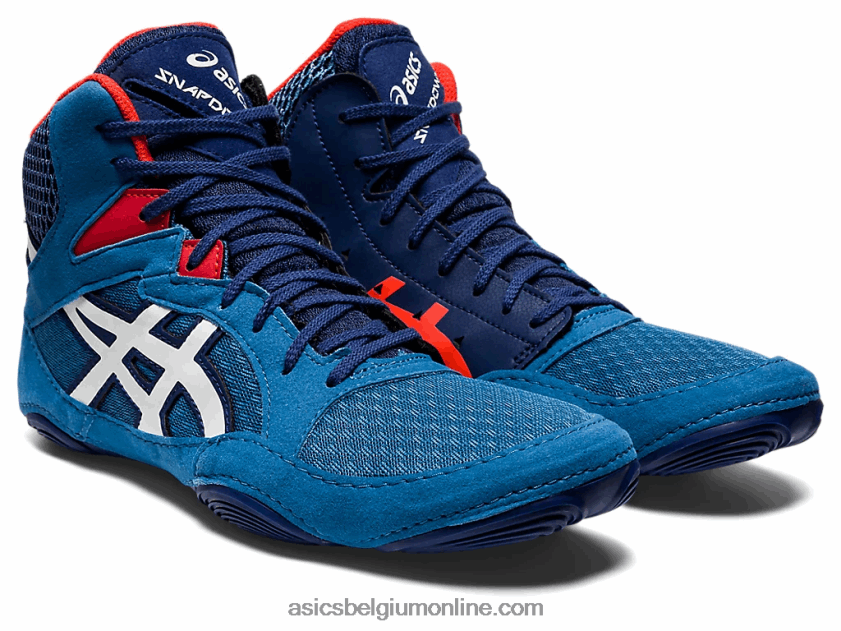 momentopname 3 V6HXR21144 azuurblauw/wit Asics