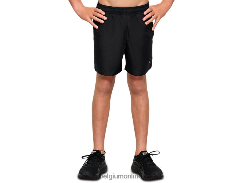 jeugd geweven sport short V6HXR24226 prestatie zwart Asics