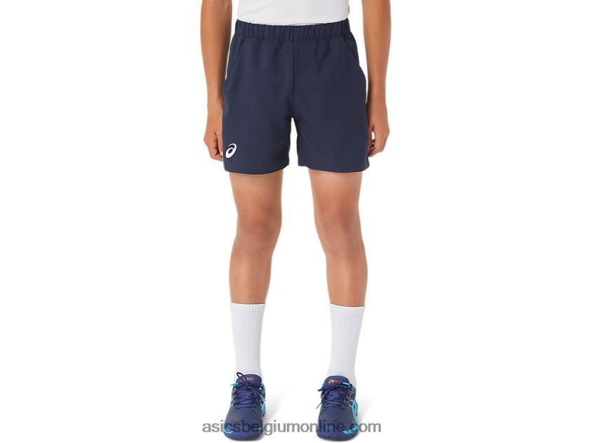 tennisshort voor kinderen V6HXR24238 middernacht Asics