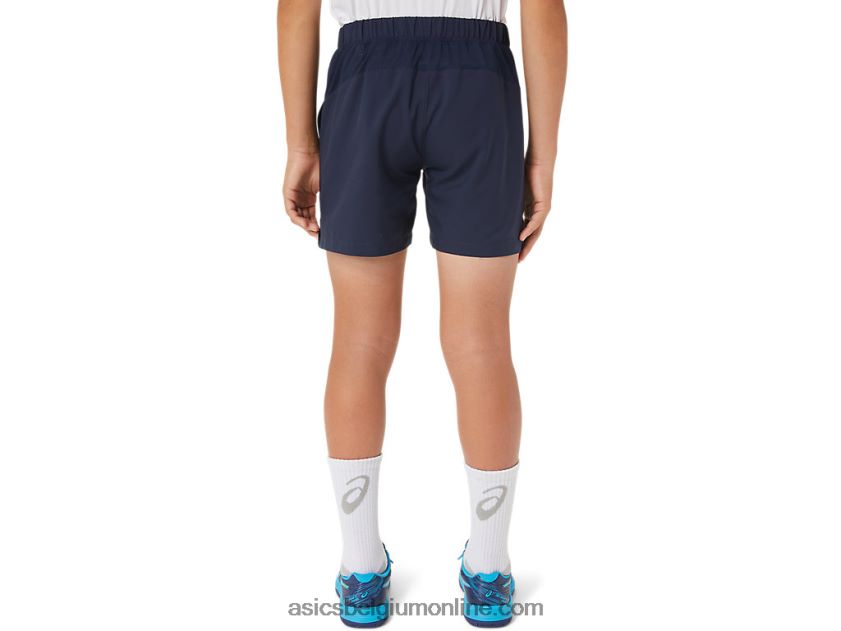 tennisshort voor kinderen V6HXR24238 middernacht Asics