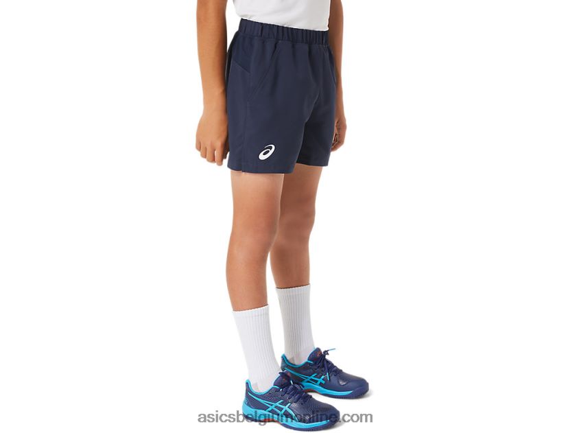 tennisshort voor kinderen V6HXR24238 middernacht Asics