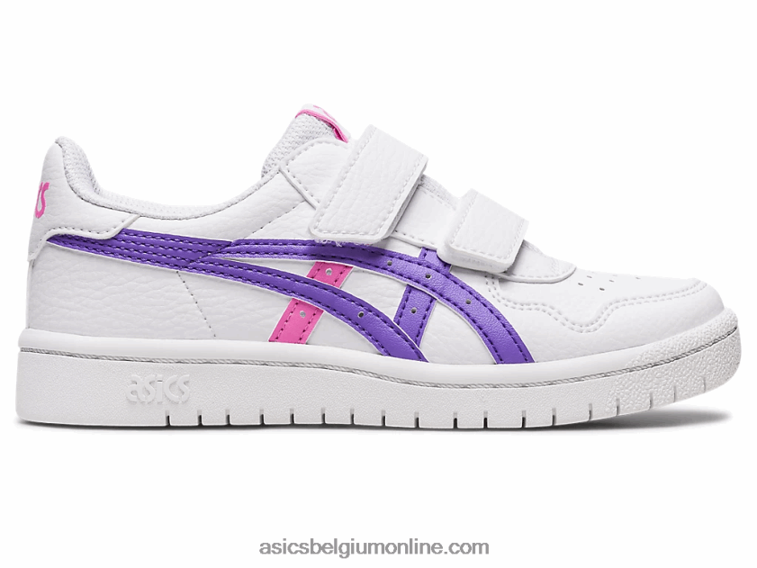 Japanse kleuterschool V6HXR24323 wit/amethist Asics
