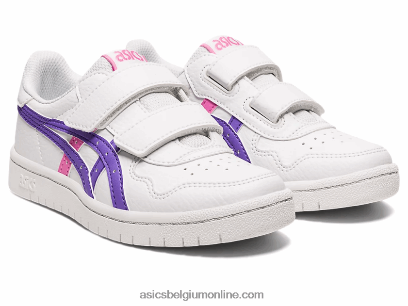 Japanse kleuterschool V6HXR24323 wit/amethist Asics