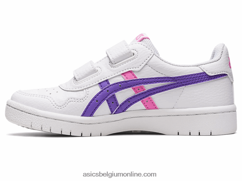 Japanse kleuterschool V6HXR24323 wit/amethist Asics
