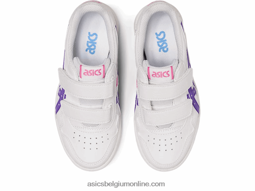 Japanse kleuterschool V6HXR24323 wit/amethist Asics